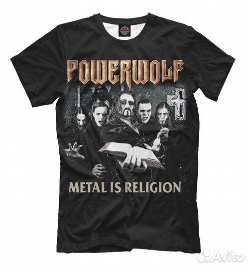 Футболка «Powerwolf» Сланцы