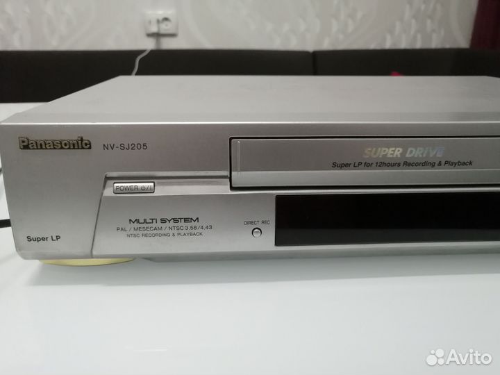 Видеомагнитофон panasonic