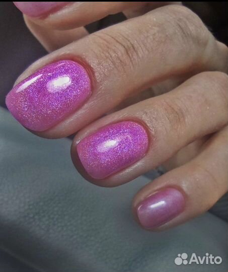 Маникюр с покрытием гель