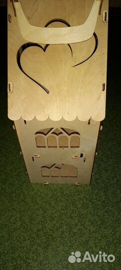 Домик кукольный,деревянный