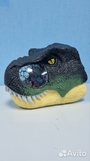 Маска тиранозавр зеленый