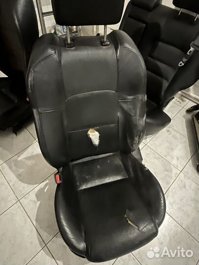 Кожаный салон mazda 6 gg
