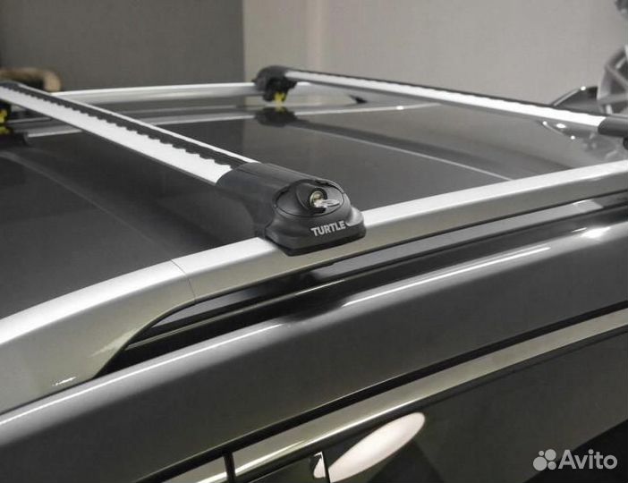 Багажник на крышу turtle AIR 1 Тойота Прадо 150