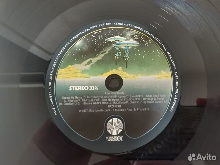 Nazareth – Expect No Mercy VG+/VG