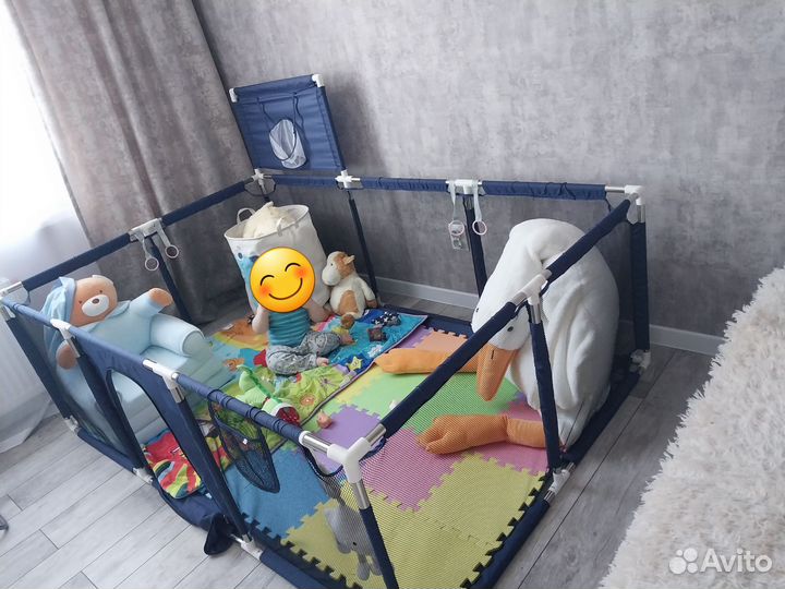 Большой детский манеж