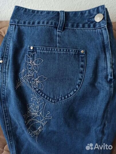 Юбка джинсовая новая