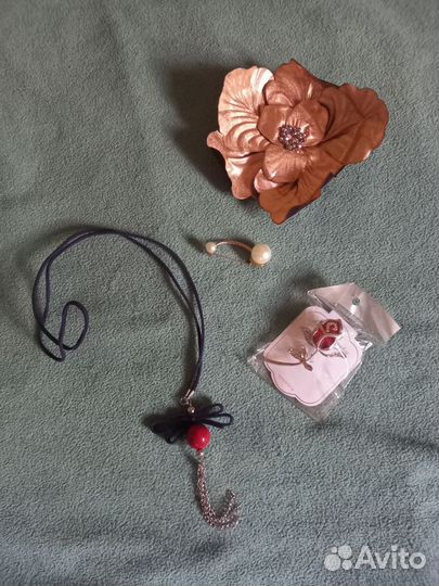 Броши+подвеска