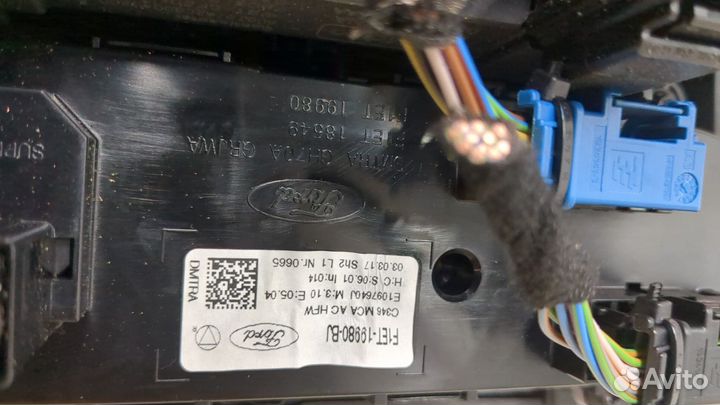 Переключатель отопителя Ford Focus 3, 2017