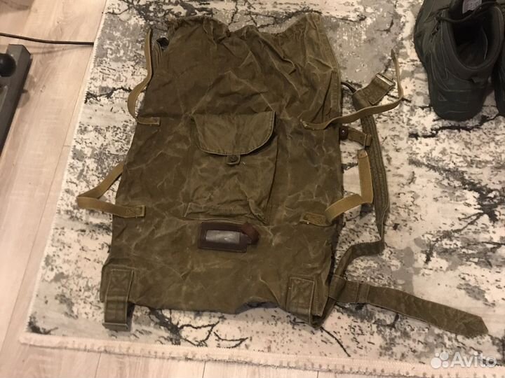 Вещь мешок армейский брезентовый б/у