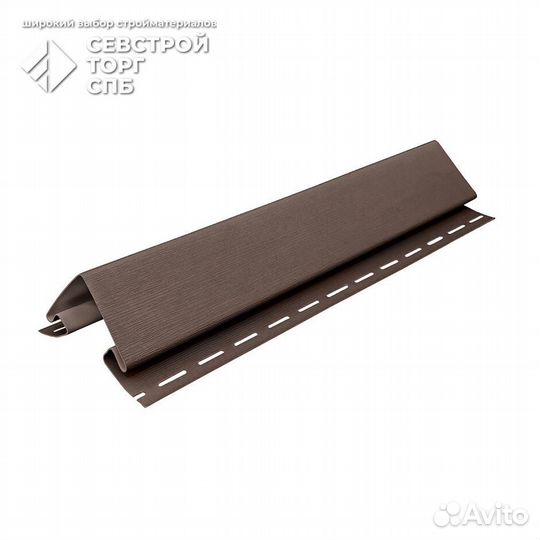 Угол наружный Nordside 3050 мм темно-коричневый