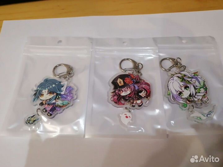 Брелки геншин импакт