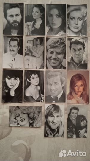Открытки из СССР. Актеры