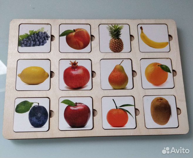 Секретики развивашка фрукты-ягоды