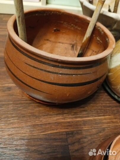 Кашпо для цветов глиняные бесплатно