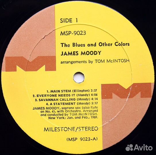 James Moody - The Blues And Other Colors