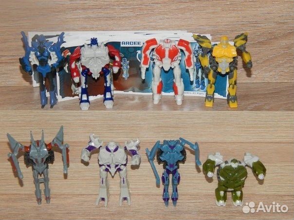 Трансформеры «Transformers» 2014, киндер коллекция