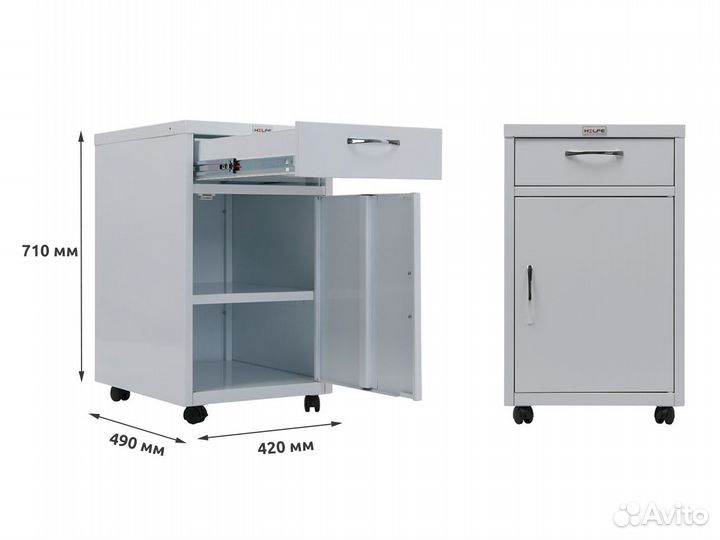 Новая медицинская тумба мд тп-1 с документами