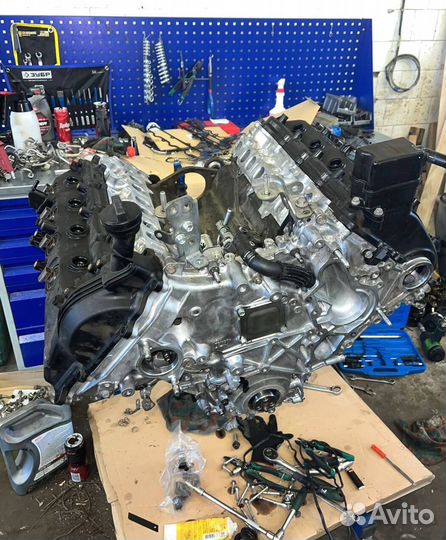 Двигатель 1VD-FTV / для Тойота Ланд Крузер 200