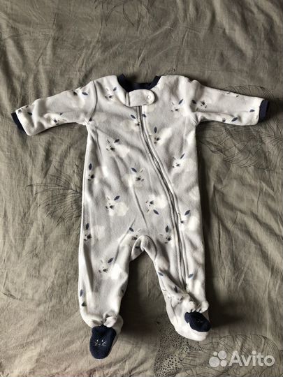 Флисовый комбинезон