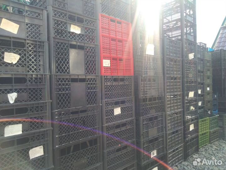 Ящик пластиковый полимер