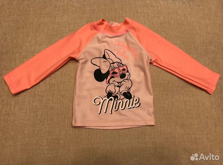 Футболка для плавания с уф защитой 6 мес