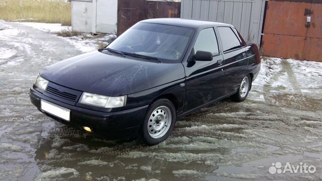 Бампер передний Ваз 2110/2112 черный Космос 665