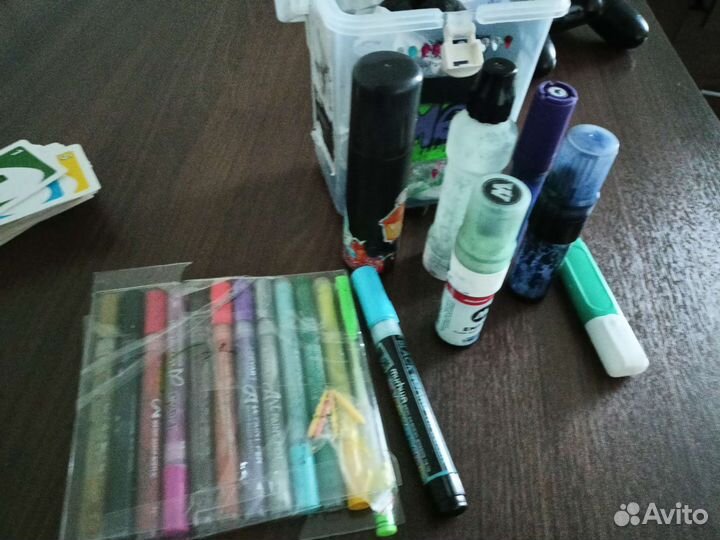 Маркеры для скетчинга и графити