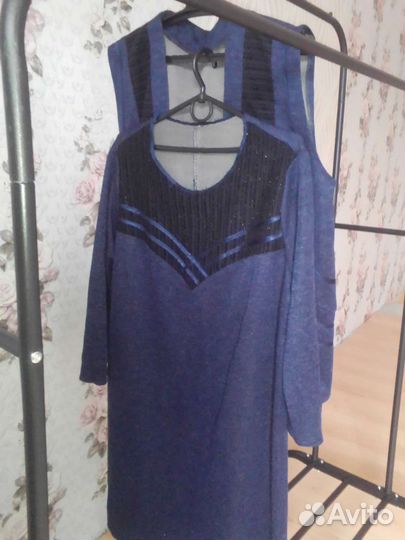 Платье с жилетом