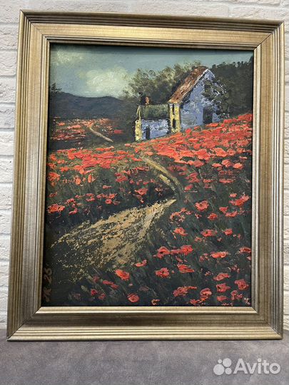 Картина «маковое поле»