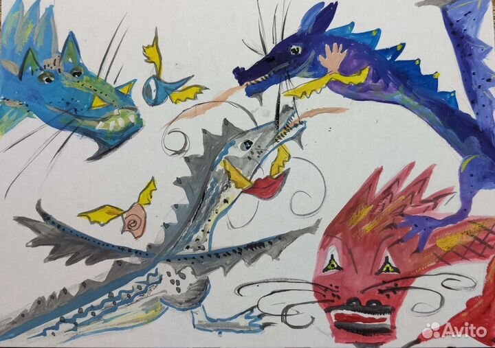 Рисую портреты домашних животных