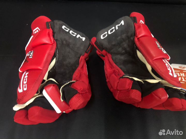 CCM FT6 PRO красные с белой полоской размер 12