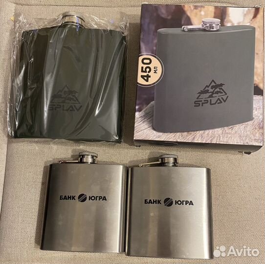 Фляжка из нержавейки