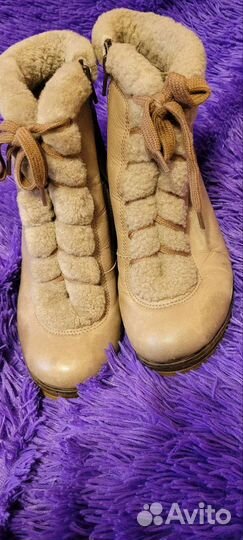 Ботильоны натуральная кожа 38 зима