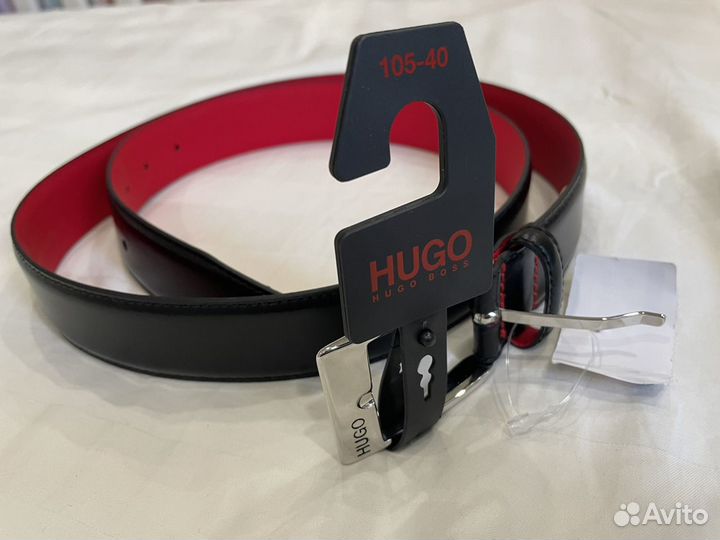 Новый ремень Hugo Boss мужской оригинал 105