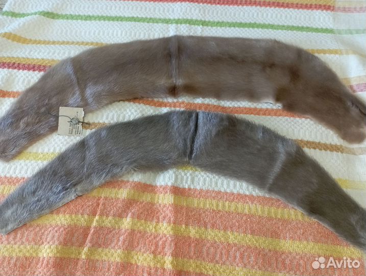 Меховой воротник норка, времён СССР