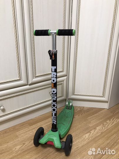 Детский трёхколёсный самокат