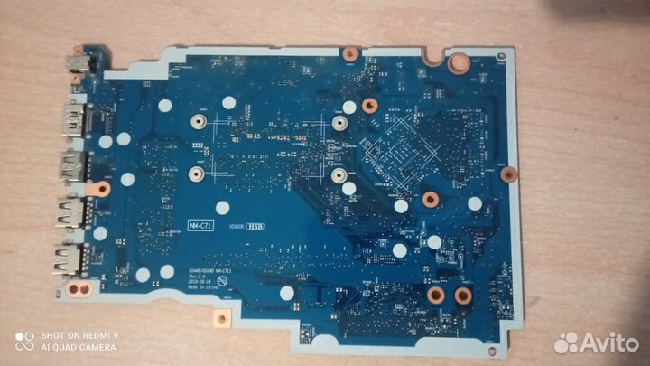 Мат.плата GS44D/GS54D NM-C711 Rev:1.0/i3-1005g1