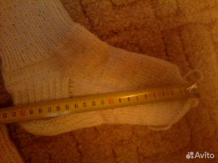 Варежки, носки вязаные, шерстяные новые