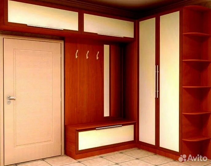 Шкаф в прихожую на заказ по вашим размерам