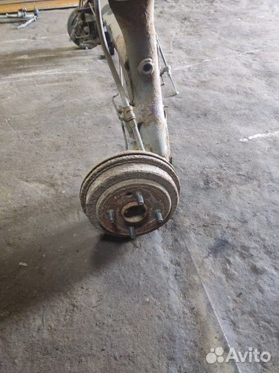 Задняя балка Hyundai Getz рестайлинг 1.4 2009