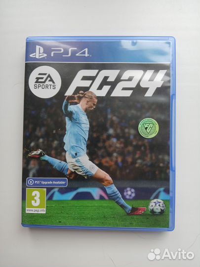 FC24 ps4 диск
