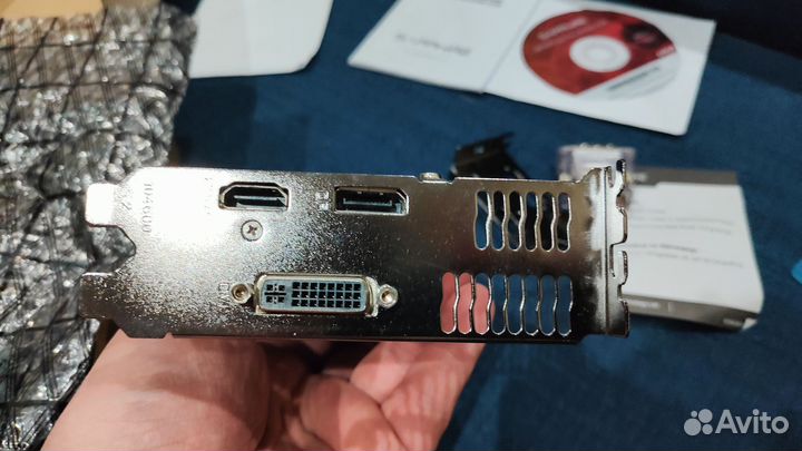 Видеокарта rx 550 4gb low profile