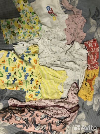 Вещи на девочку пакетом 50 - 68 р-р