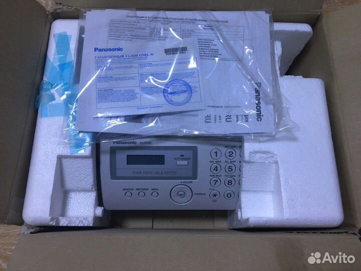 Факс panasonic KX-FP207