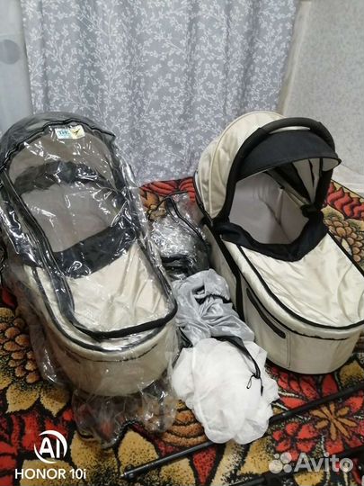 Коляска для двойни 2 в 1