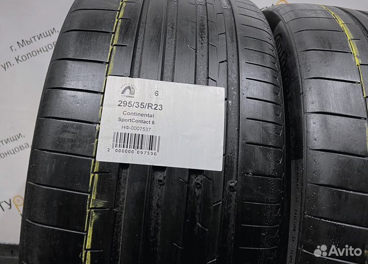 Continental SportContact 6 295/35 R23 94Y