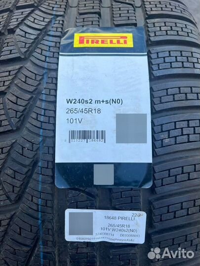 Pirelli Winter Sottozero 240 Serie II 265/45 R18 101V