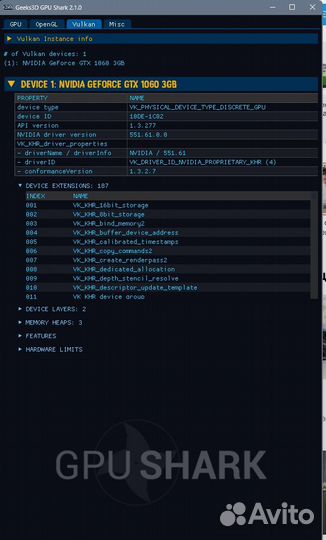 Видеокарта gtx 1060 3gb Asus