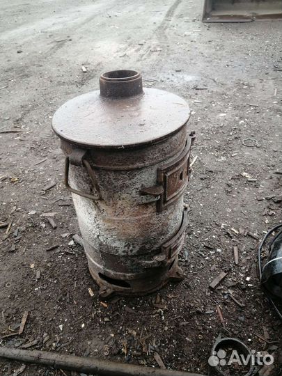 Чугунная печка буржуйка 2 шт