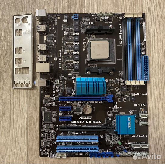 Комплект Asus M5A97+ FX 8 ядер